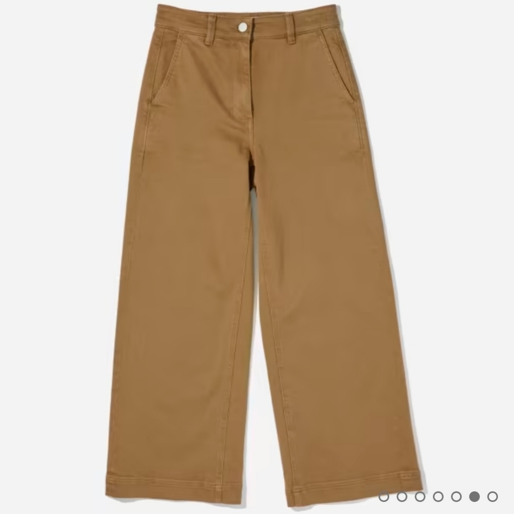 Everlane Wide Leg Crop Pant Size 0